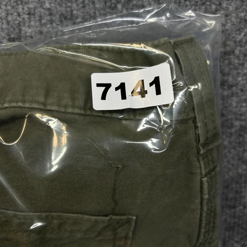 Carhartt B144 ARG Carpenter Shorts Men's Olive Green Original fit Workwear - 42